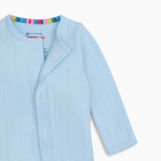 Magnetic Me Pointelle Organic Cotton Footie.