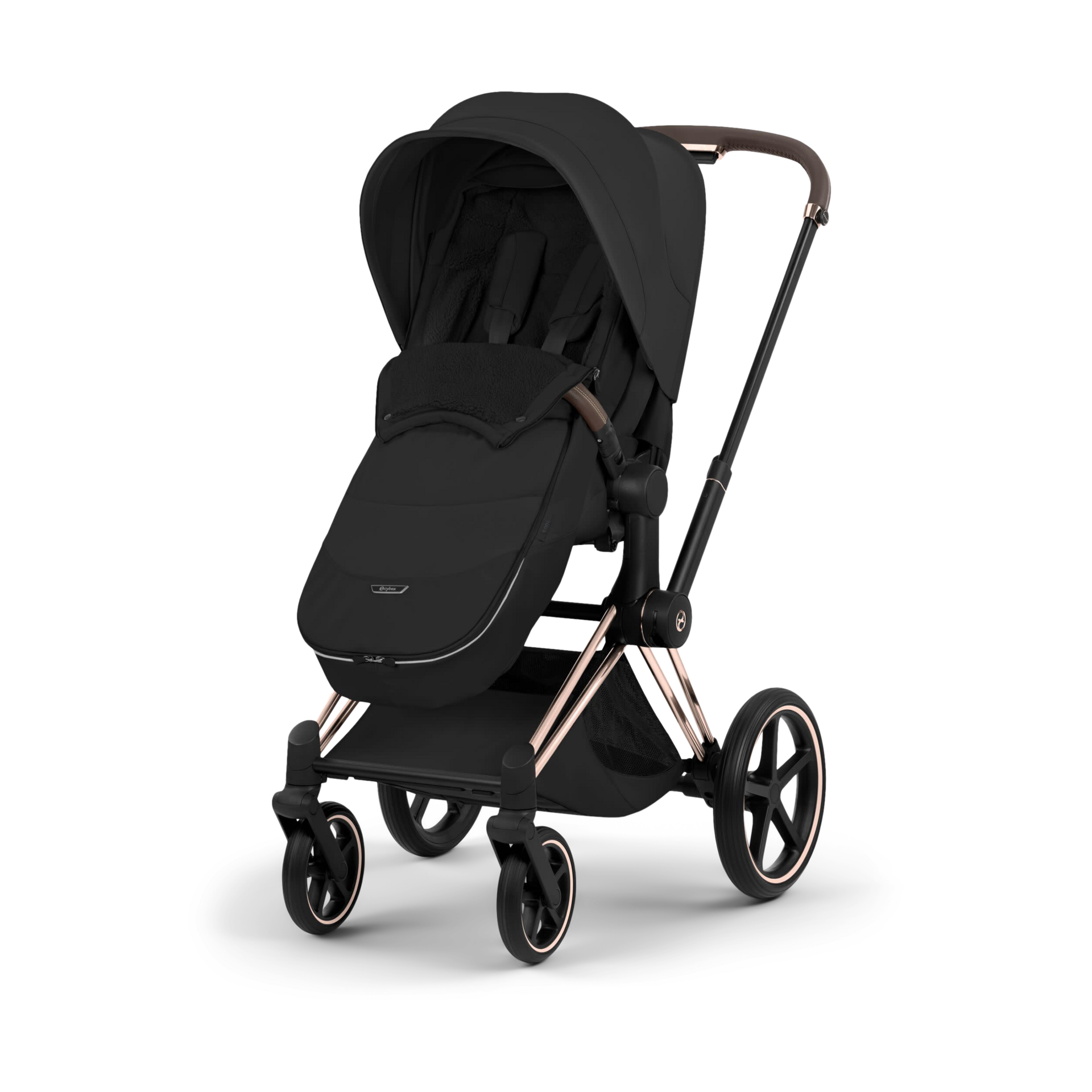 Cybex Platinum Footmuff - Sepia Black.