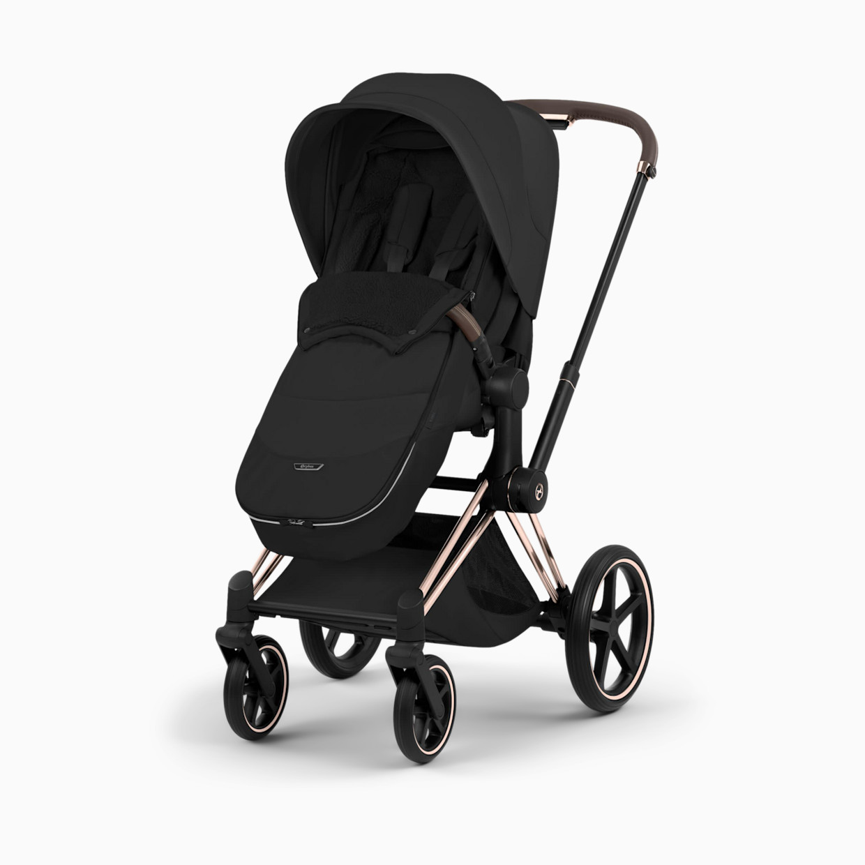 Cybex Platinum Footmuff - Sepia Black.