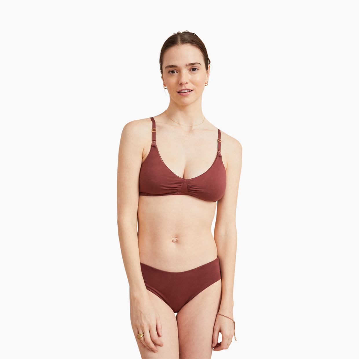 Hatch Collection The Everyday Nursing Bra - Anise, L