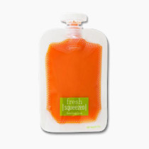 Infantino Disposable Squeeze Pouches, Portable Homemade Semi-Solid Food for Babies and Toddlers, 4 Fl Oz (Pack of 50)