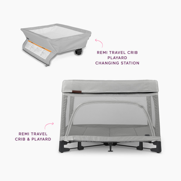 UPPAbaby Remi Travel Crib with Care Station - Stella.