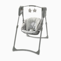 Graco Slim Spaces Compact Baby Swing, Reign