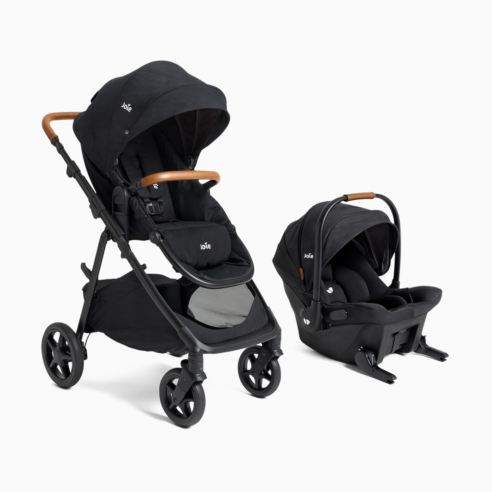 Joie Ginger And Mint Latch Travel System - Shale Dark | Babylist Shop
