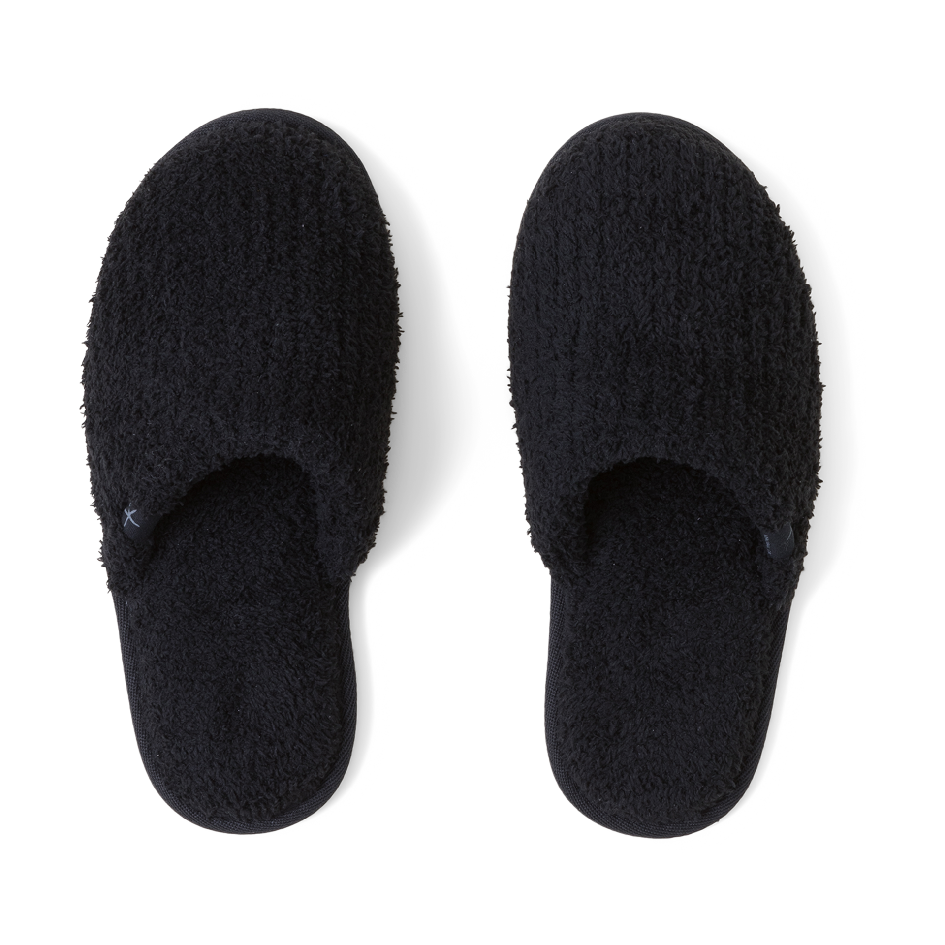 Barefoot Dreams CozyChic Ribbed Slipper - Black, S.