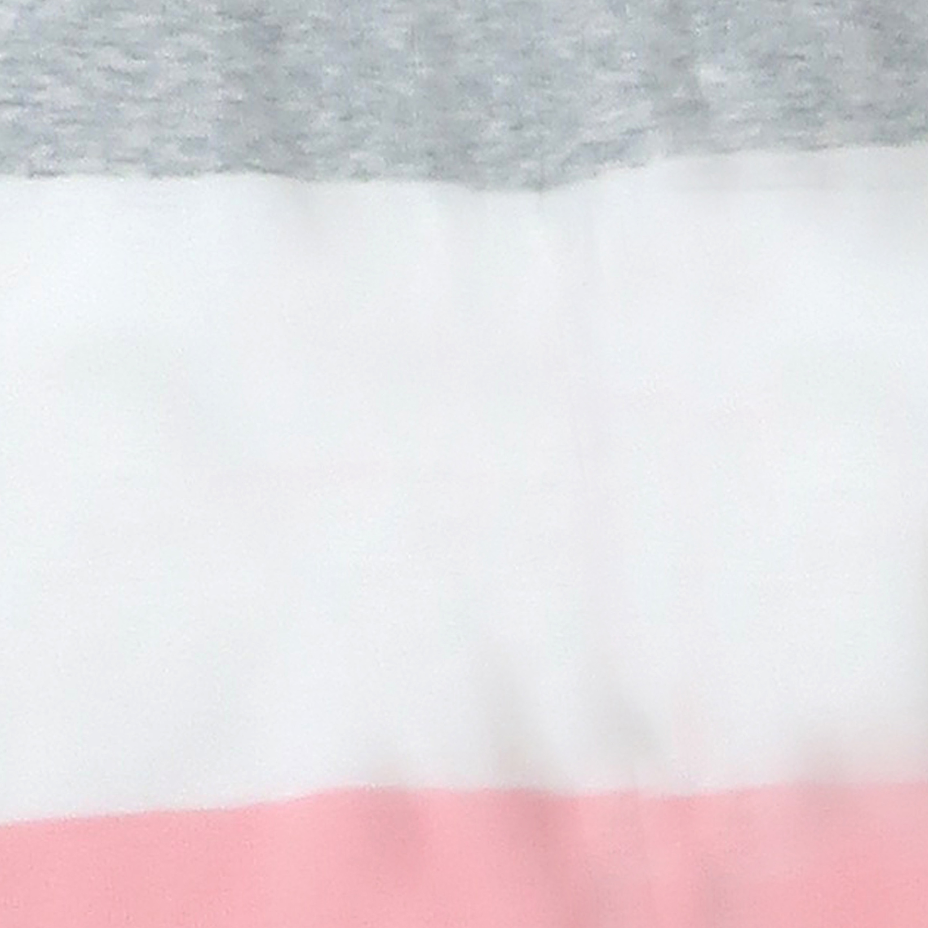 Honest Baby Clothing Organic Cotton Sleep & Play - Jumbo Stripe Petal Pink, 0-3 M.