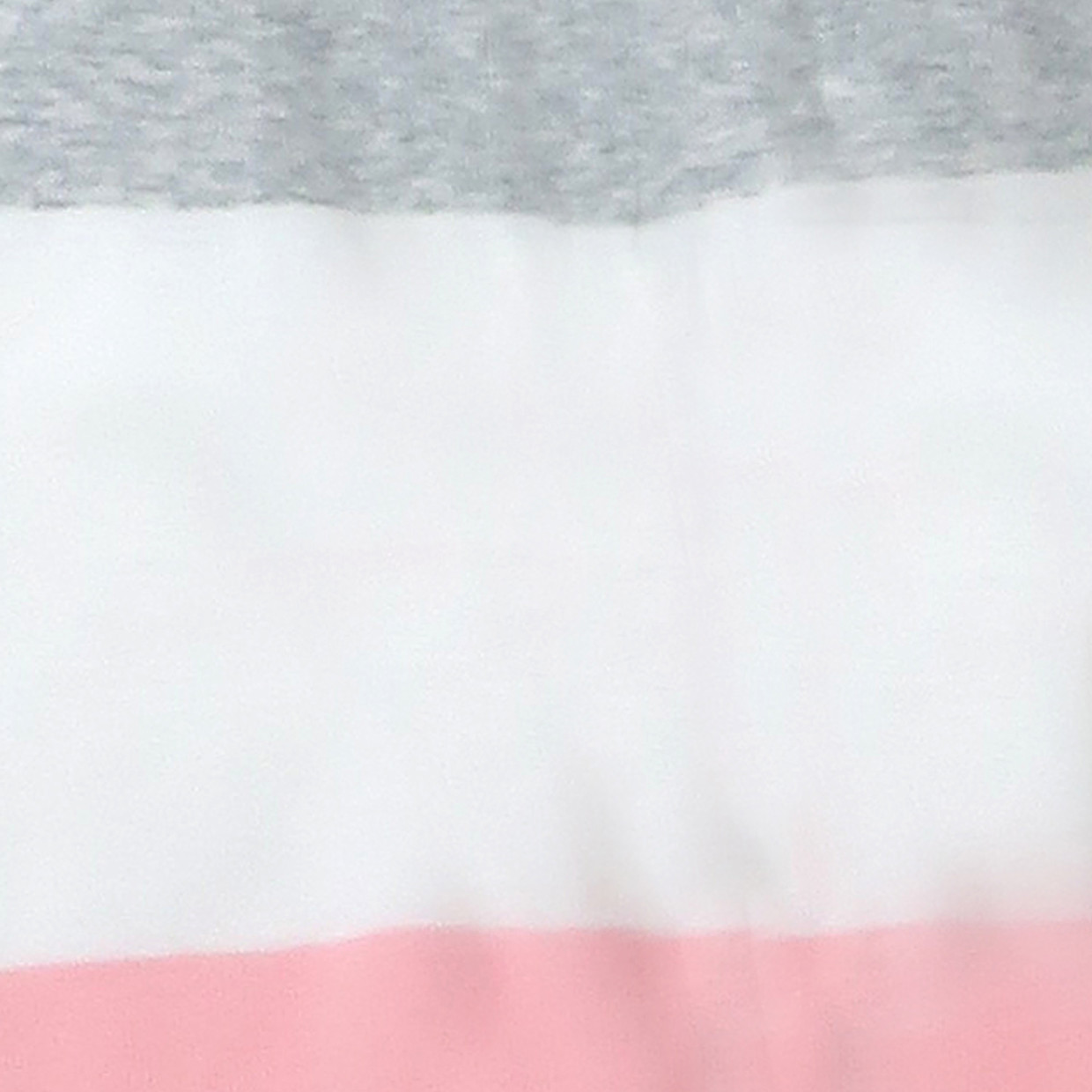 Honest Baby Clothing Organic Cotton Sleep & Play - Jumbo Stripe Petal Pink, 0-3 M.