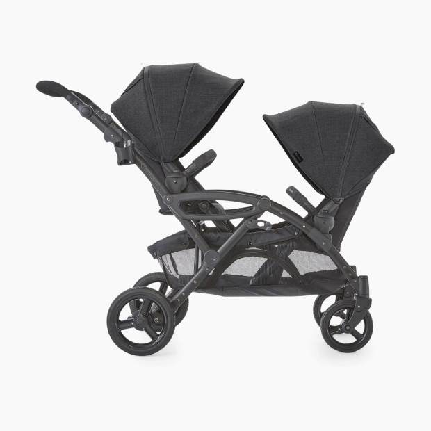Contours Options Elite V2 Tandem Stroller - Carbon Gray.