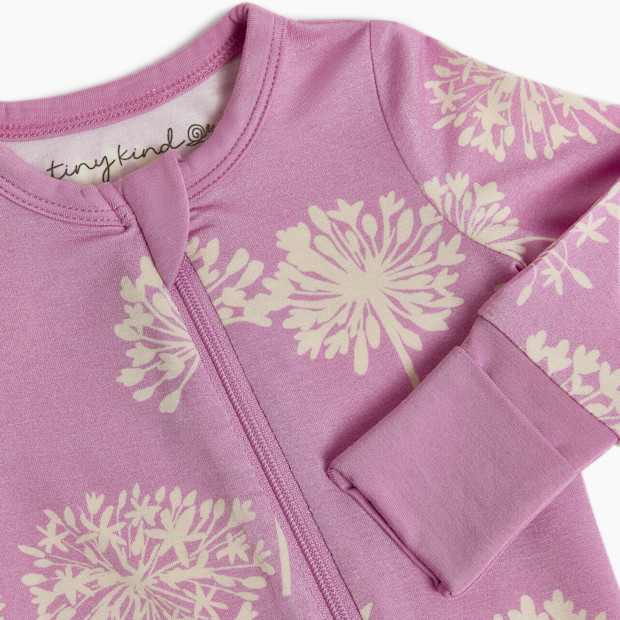 Tiny Kind Bamboo Viscose Convertible Footie Printed.