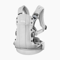 BabyBjörn Baby Carrier Harmony, Silver, 3D Mesh | 3-in-1 Ergonomic Baby Carrier; Newborn, Facing-In, Outward-Facing, and Back Carrying Positions Supported (7-40 lbs), Newborn to Toddler