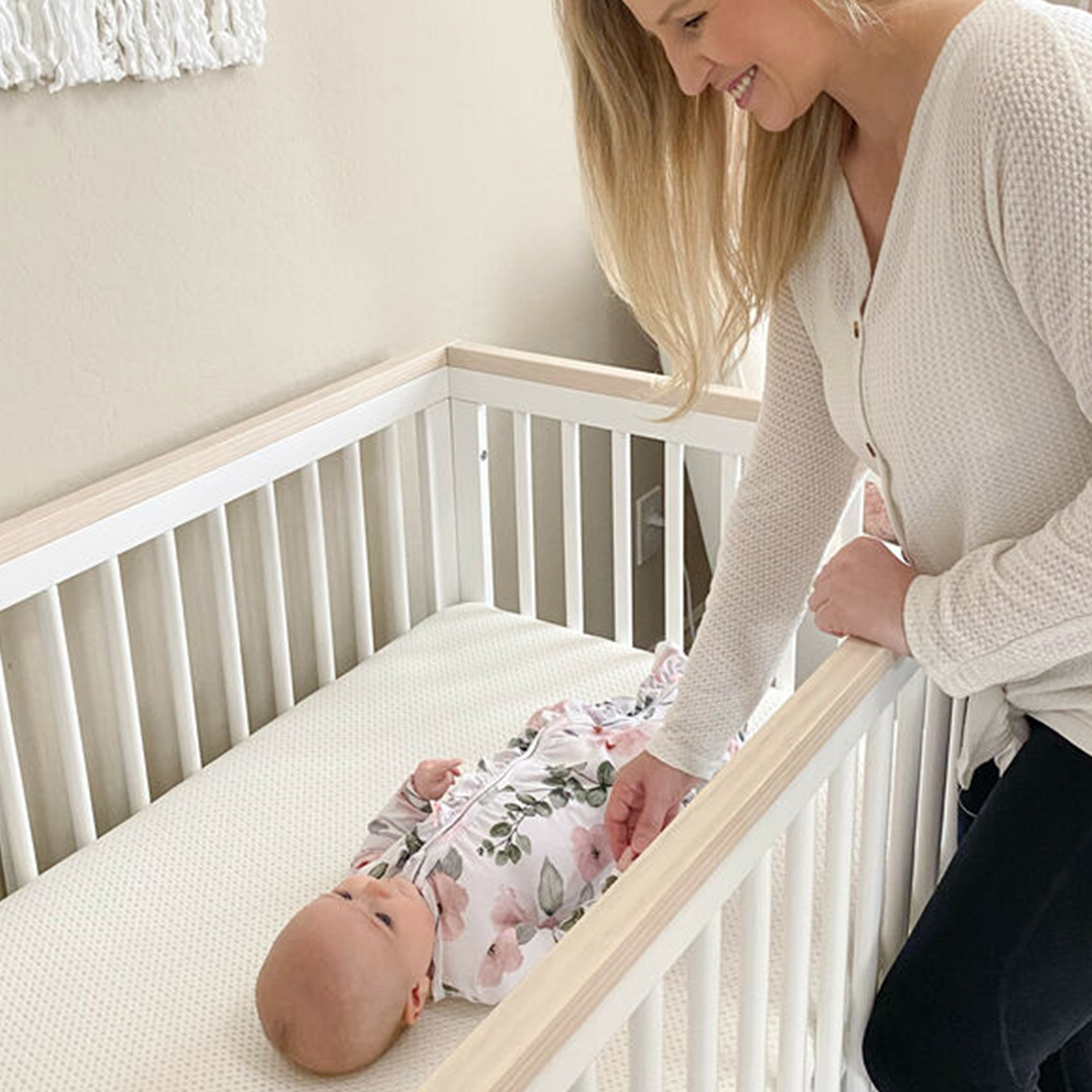 mini cot and mattress