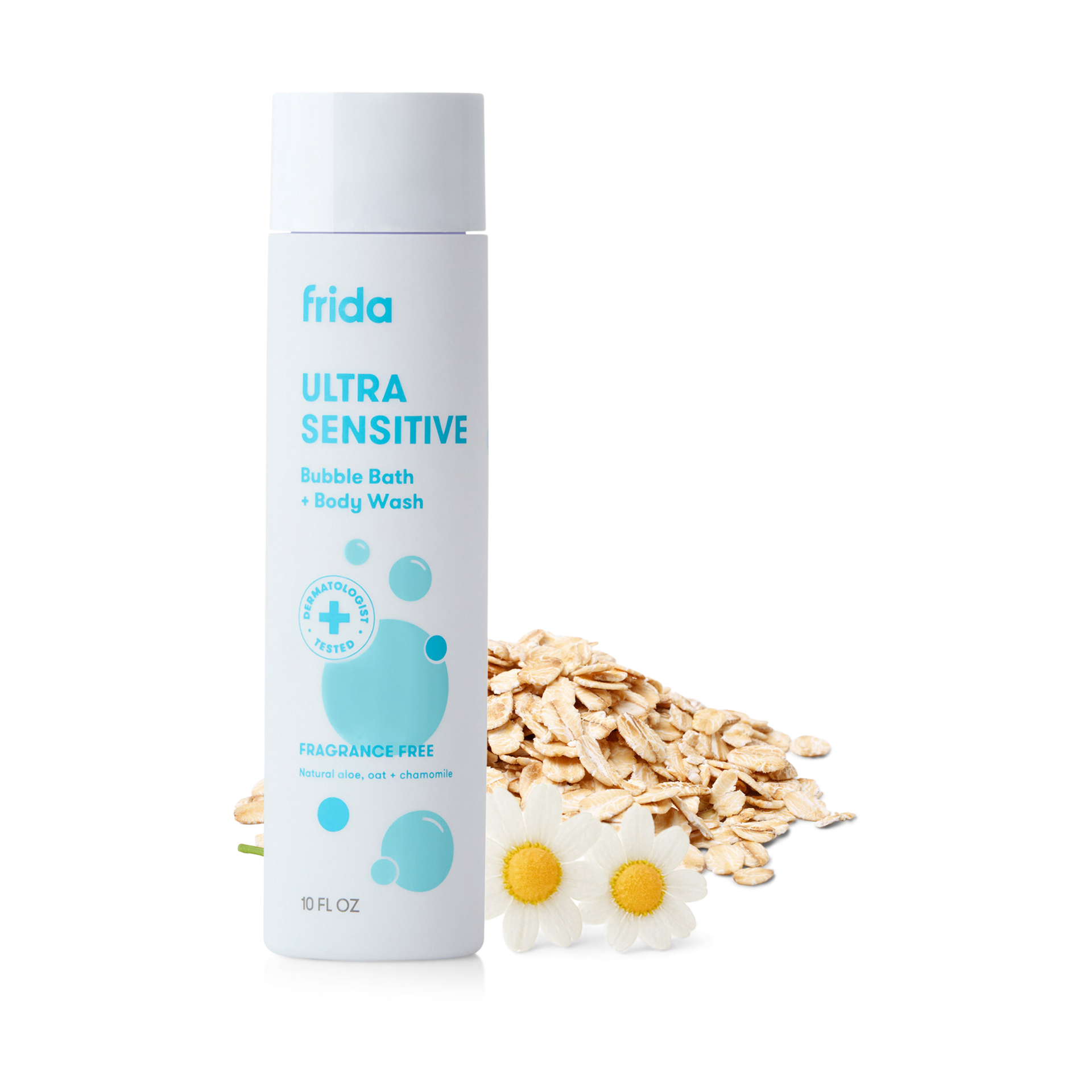 Frida Baby Bubble Bath + Body Wash.