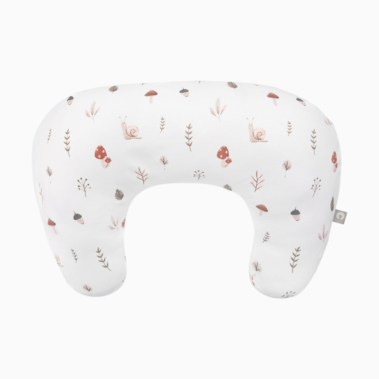 Boppy Boppy x Babylist New Nursing Pillow with Organic Cotton Cover - Neutral Forest Floor.