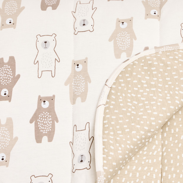 Small Story Organic Cotton Quilted Blanket.