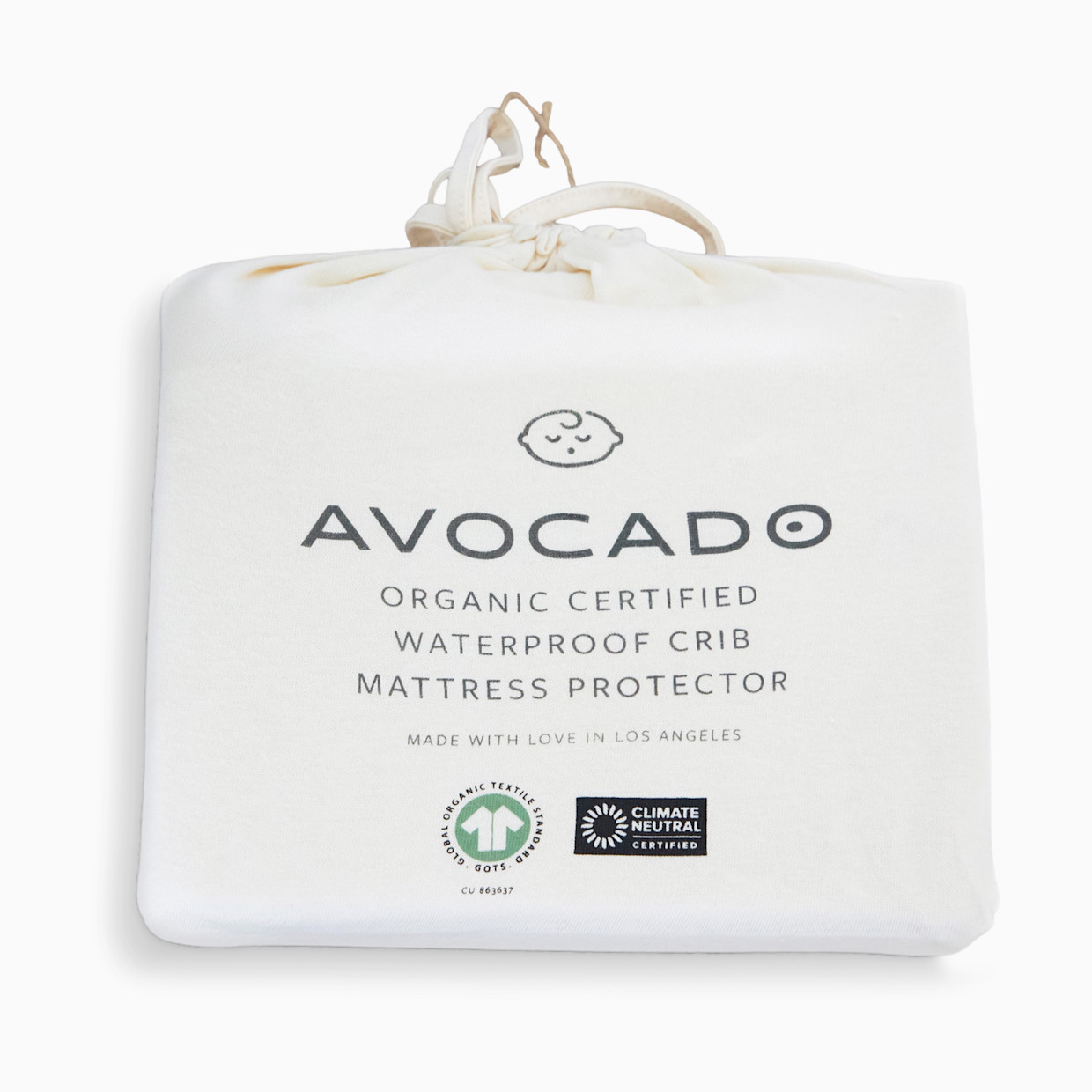 Avocado Mattress Organic Crib Waterproof Protector.