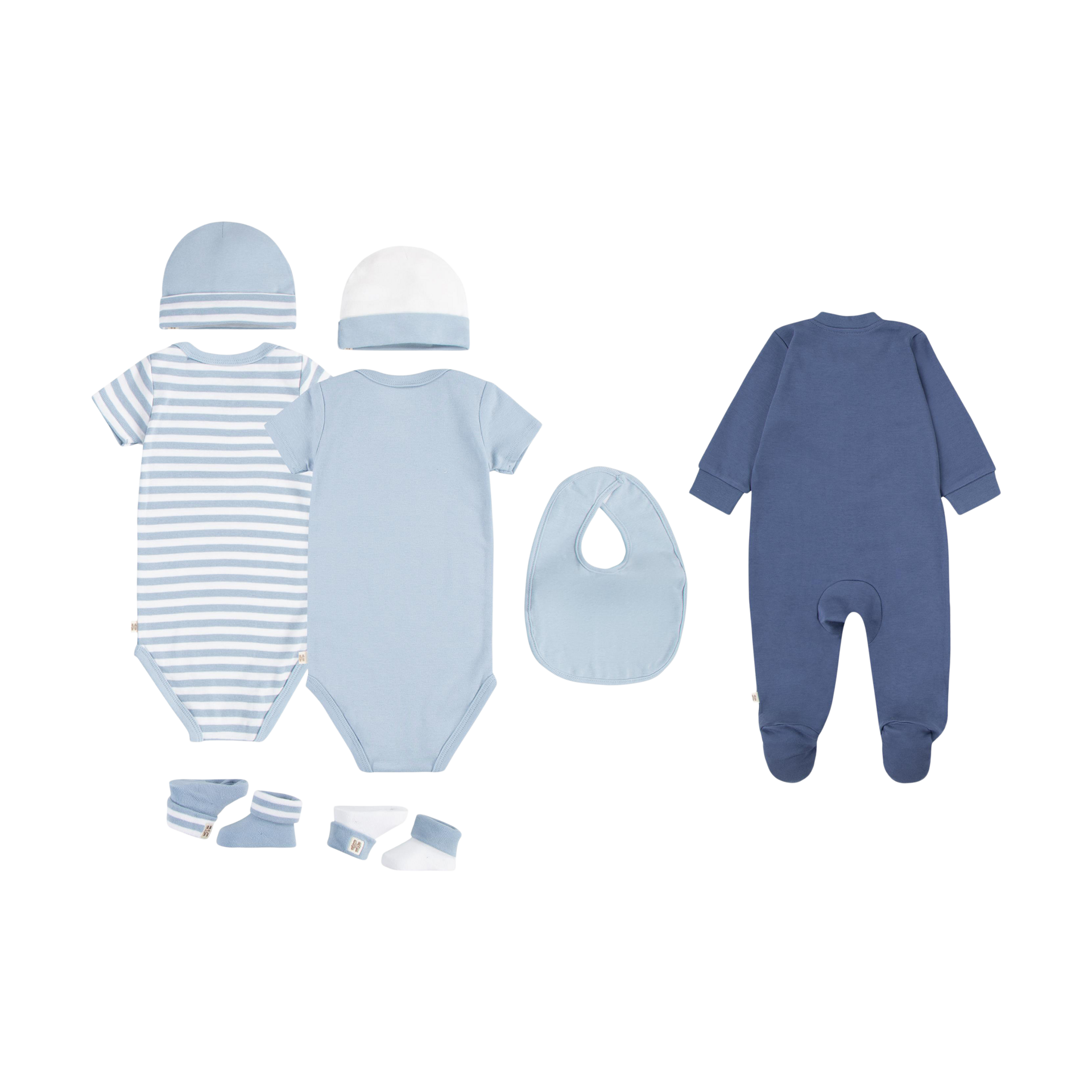 Huggies 8-Pack Gift Box Set - Blue Fog, 0-6 M.