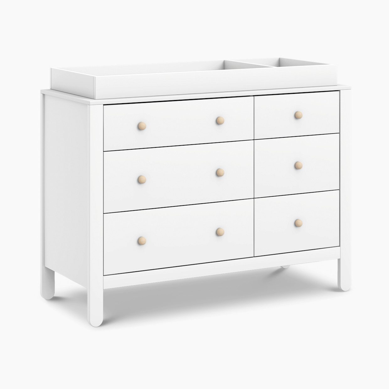 Carter's by daVinci Marisol 6-Drawer Dresser - White/Washed Natural.