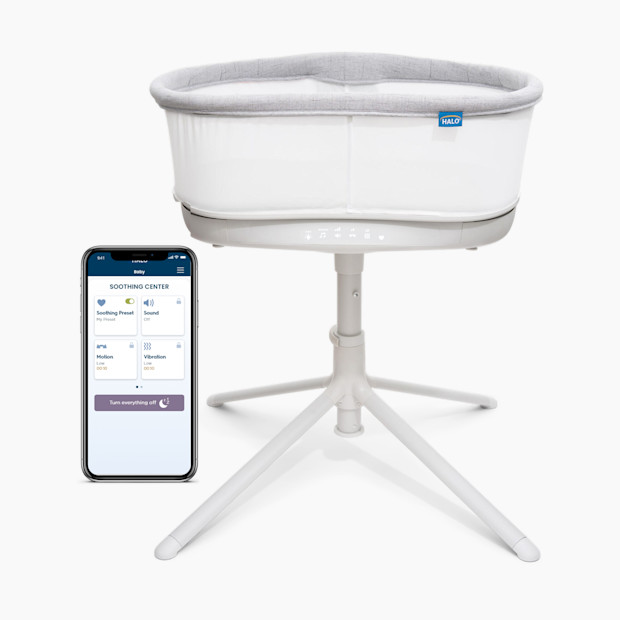 Halo BassiNest Connected Swivel Sleeper 3.0 - Grey.