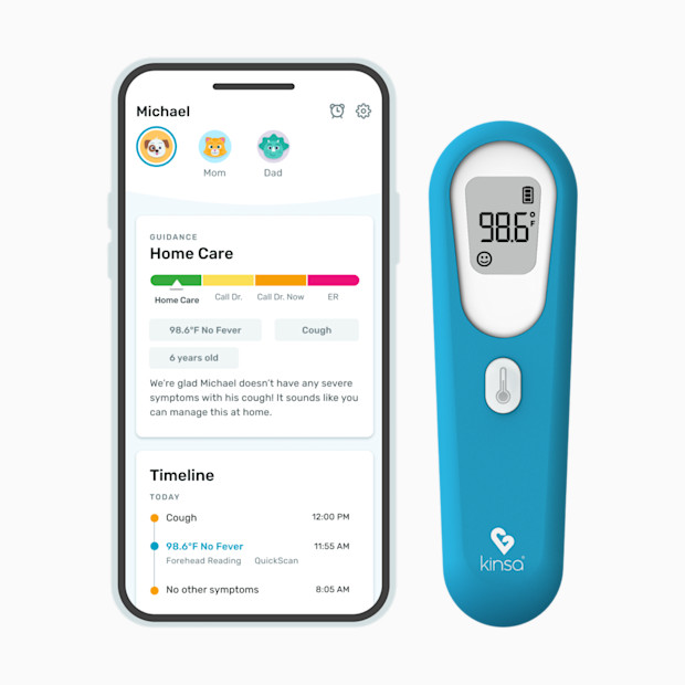 Kinsa QuickScan Non-Contact Thermometer.