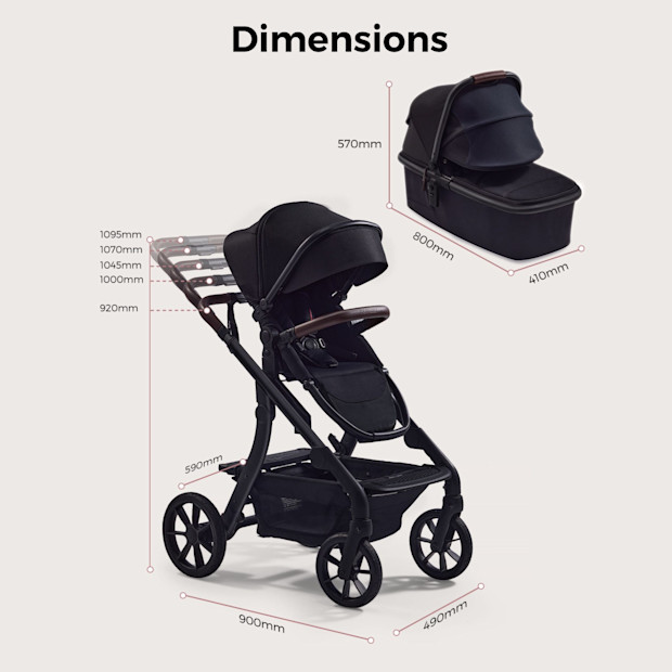 Momcozy ChangeGo Baby Stroller.