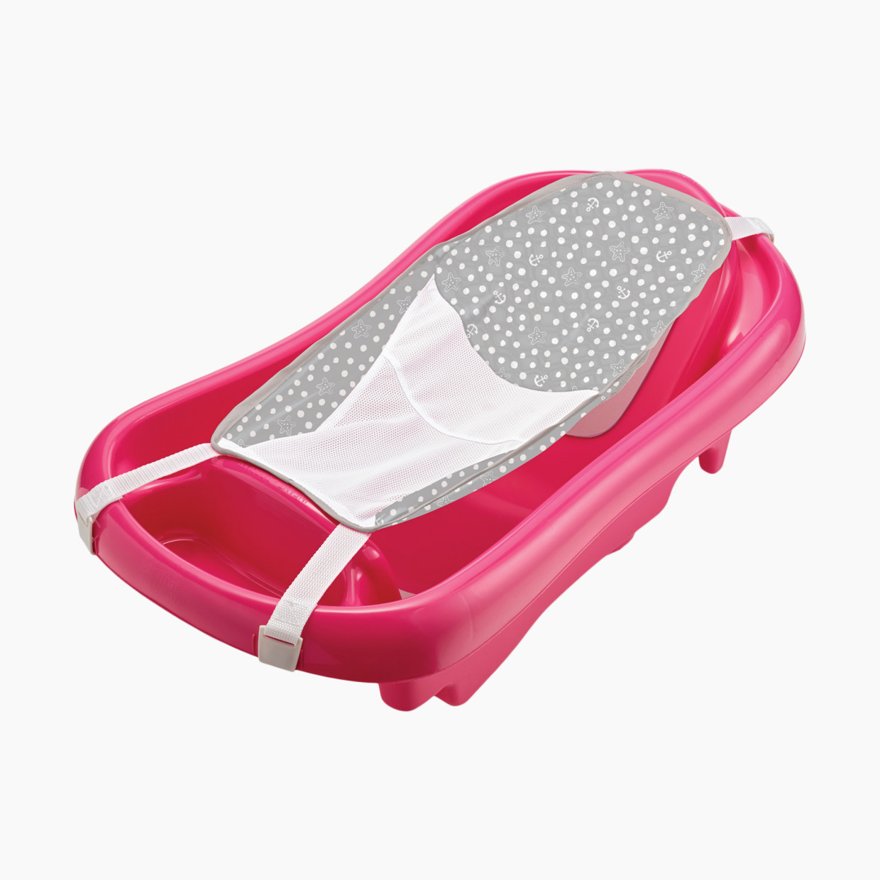 The First Years Sure Comfort Deluxe Newborn to Toddler Tub with Sling - Pink.