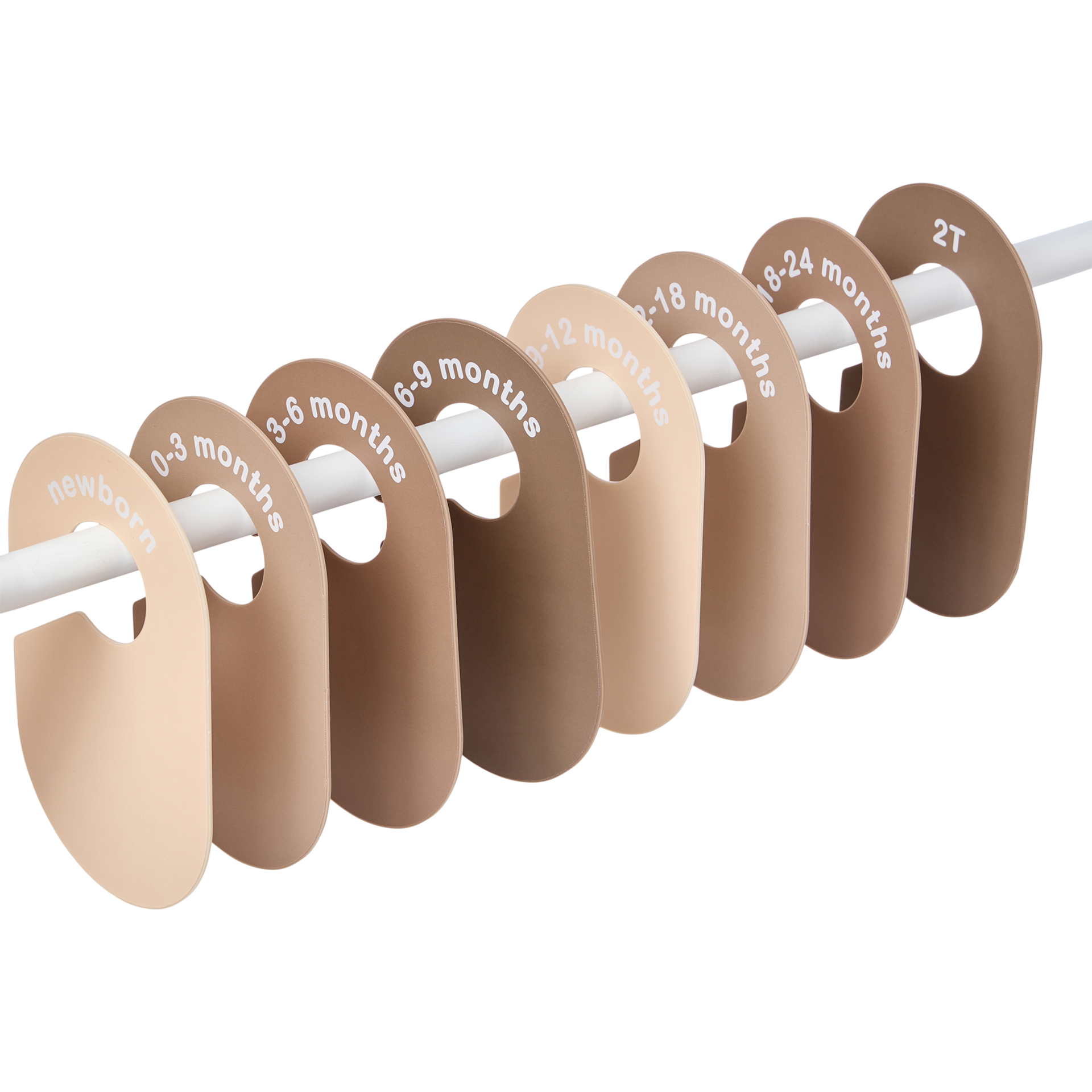 Sprucely 8 Piece Closet Dividers.