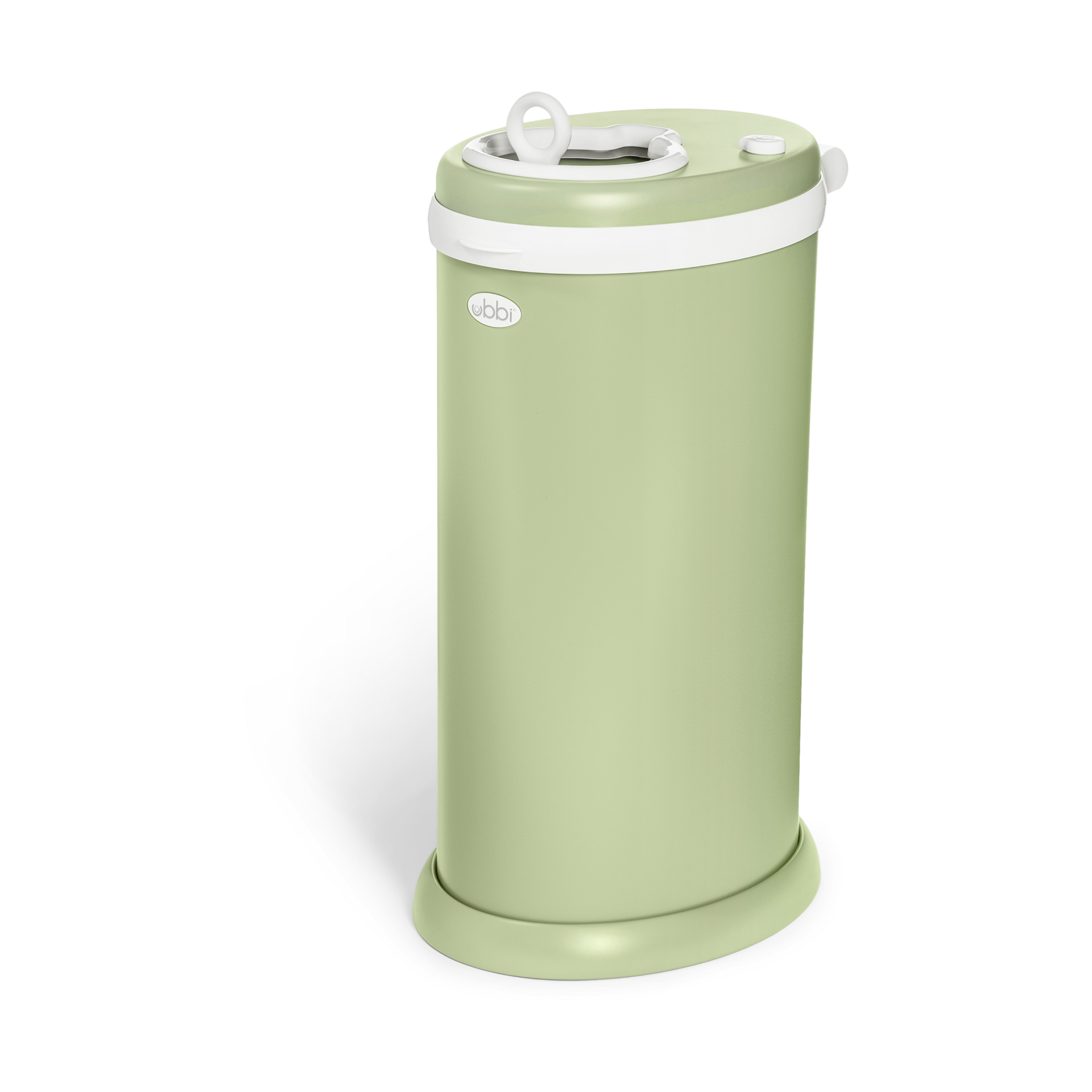 Ubbi Ubbi x Babylist Matte Steel Diaper Pail - Matte Lilypad