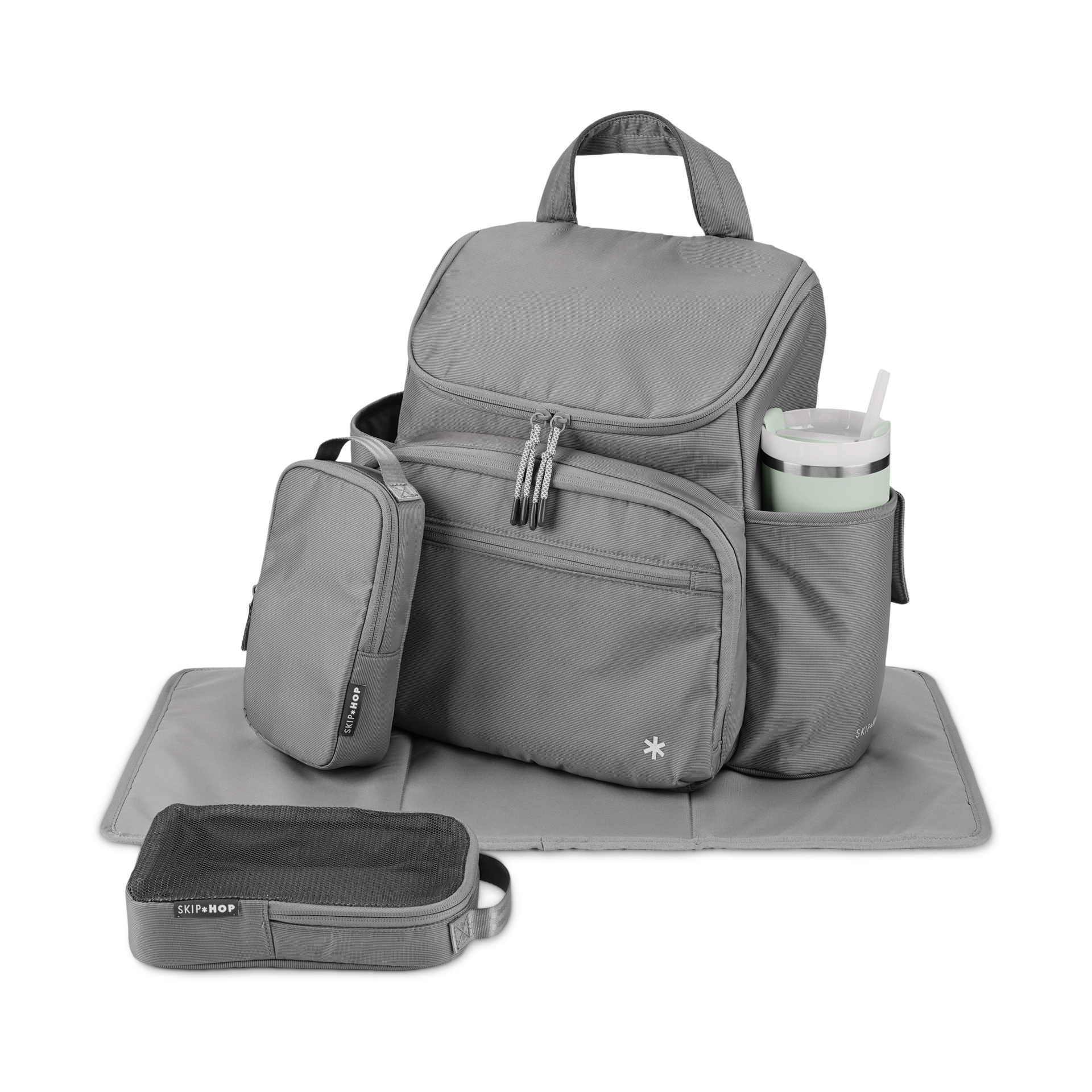 Skip Hop Forma Next Backpack Diaper Bag - Grey.