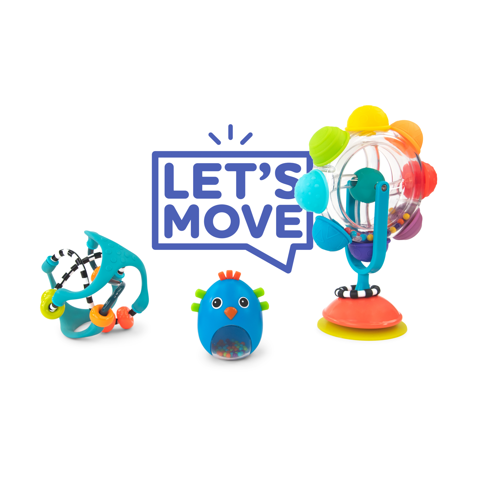 Sassy Let's Move Toy Box Set.