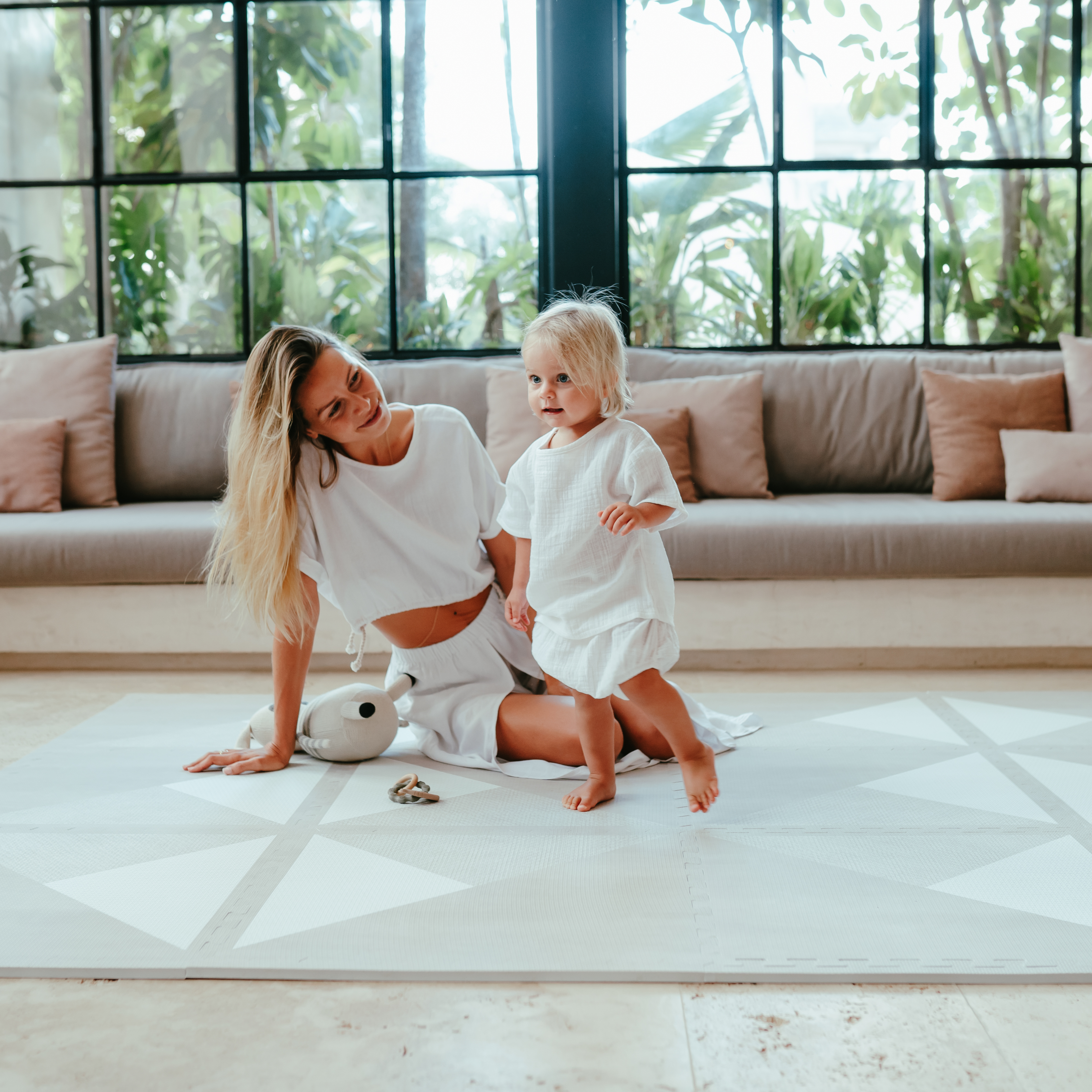 Toddlekind Haven Foam Play Mat | Kyte Collection.