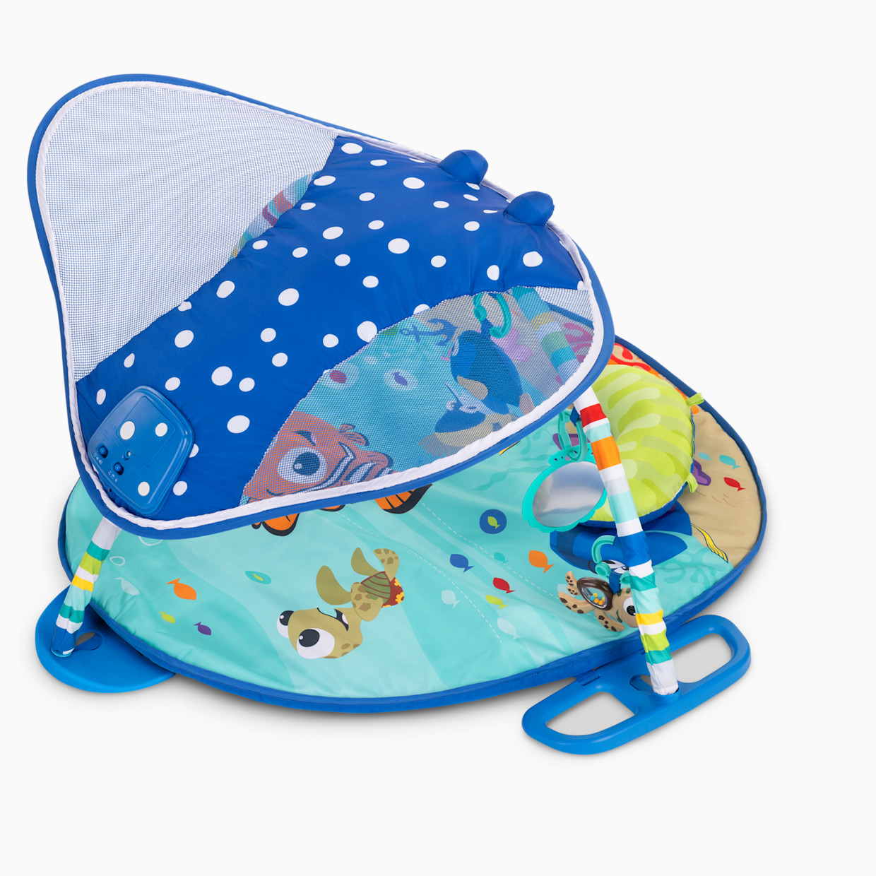 Bright Starts Disney Baby Finding Nemo Ocean Lights & Music Activity Play Gym.