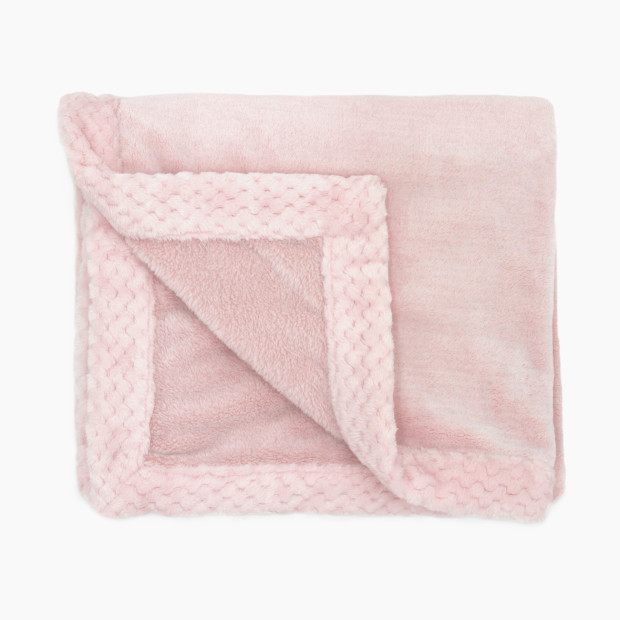 Aden + Anais Essentials Plush Blanket - Blush Pink.