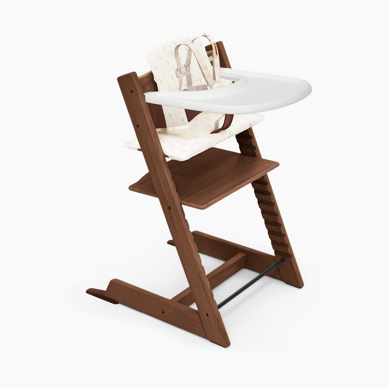 Stokke Tripp Trapp High Chair Complete² - Oak Warm Brown/Wheat Cream /White Tray.