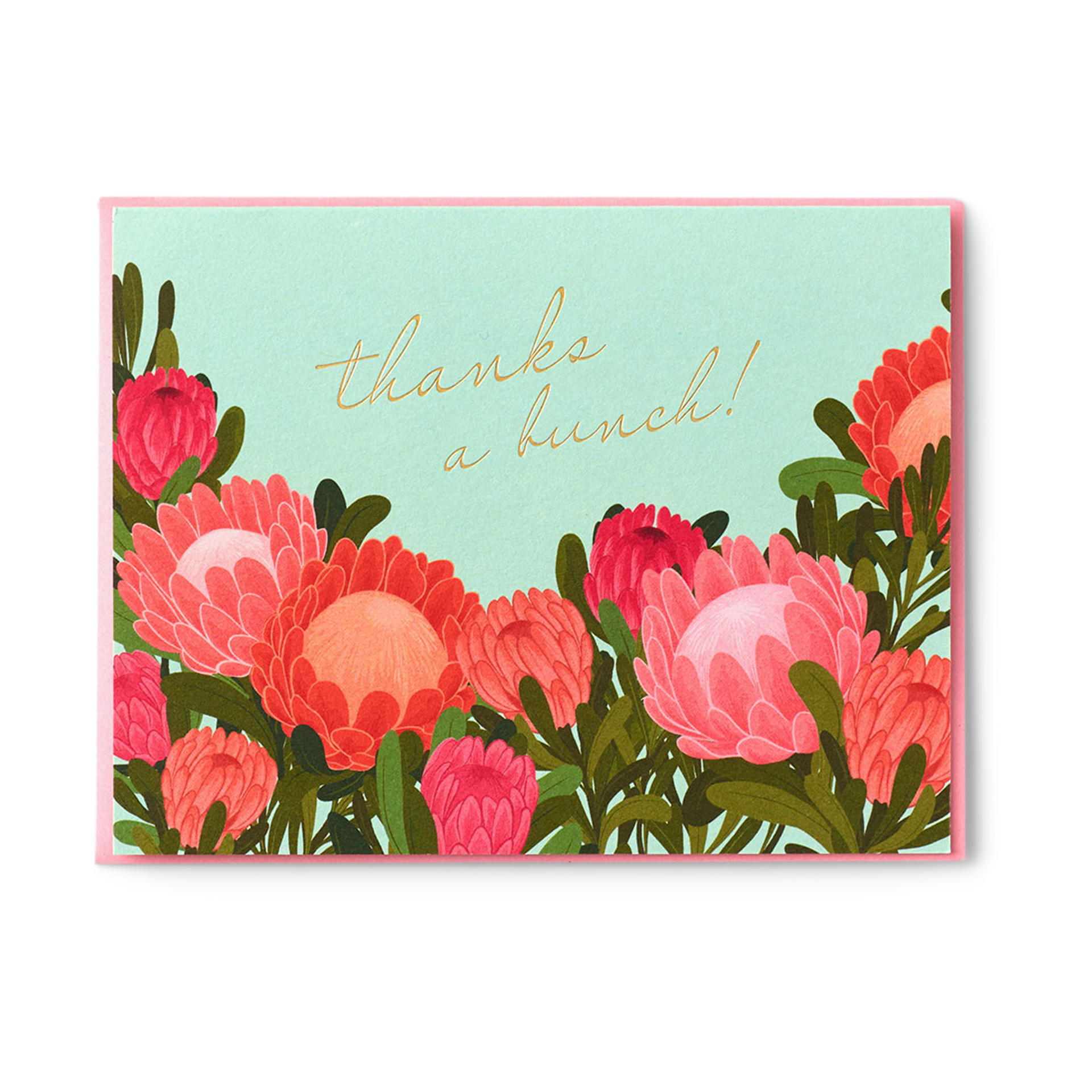 Paper Source Protea Bloom Thank You Card Set (10).