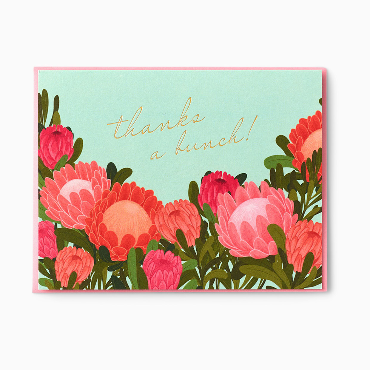 Paper Source Protea Bloom Thank You Card Set (10).