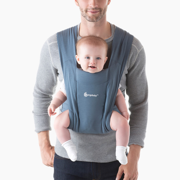 Ergobaby Embrace Carrier - Oxford Blue.