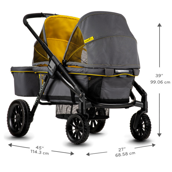 double wagon stroller