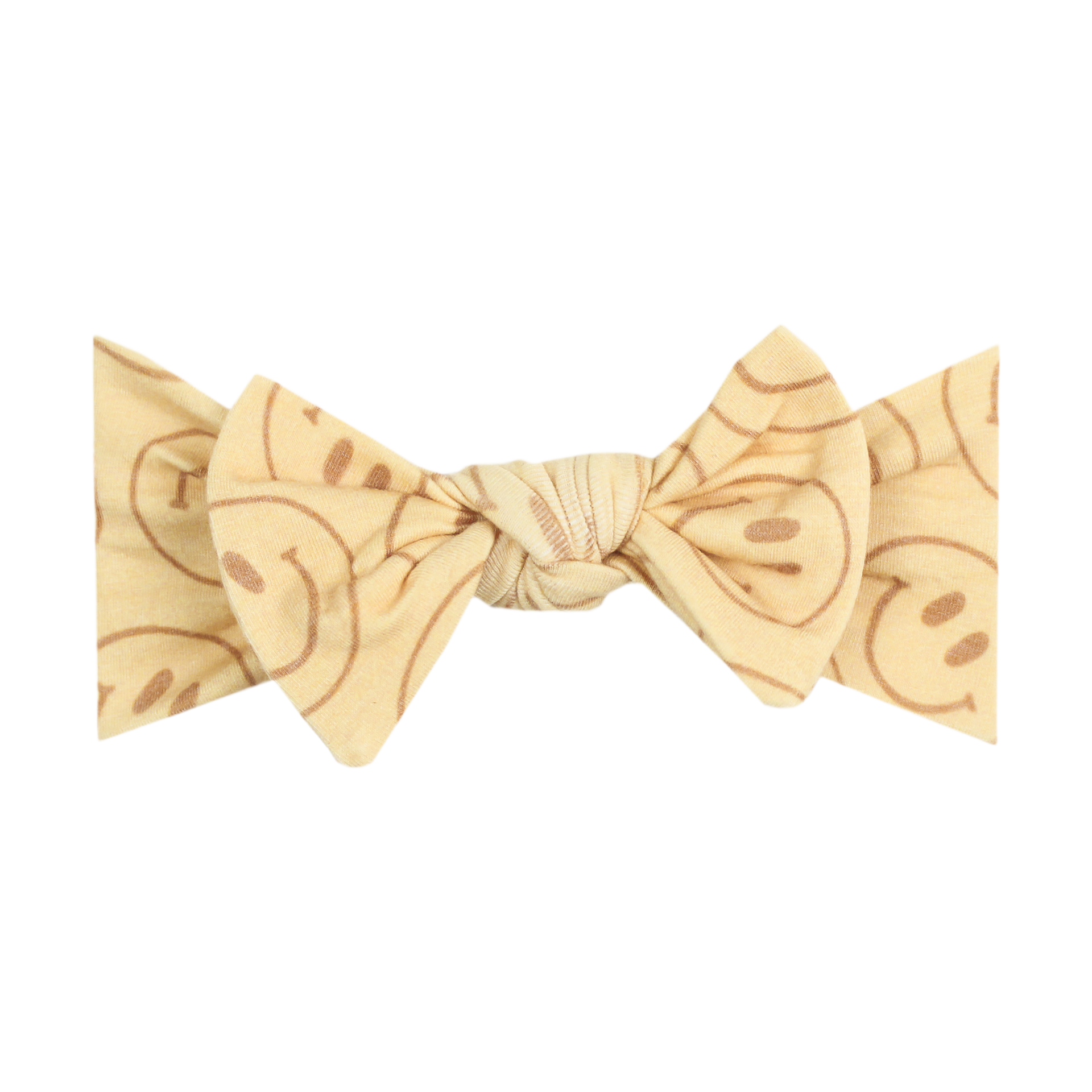 Copper Pearl Knit Headband Bow Vance Babylist Shop