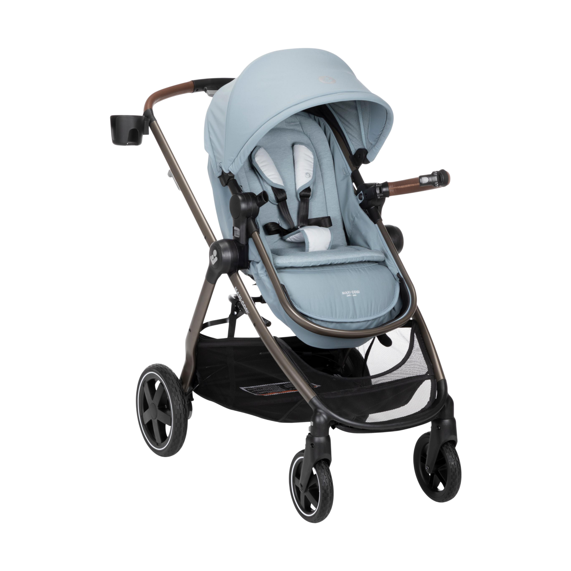 Maxi-Cosi Zelia 2 Luxe 5-in-1 Modular Travel System - New Hope Grey.