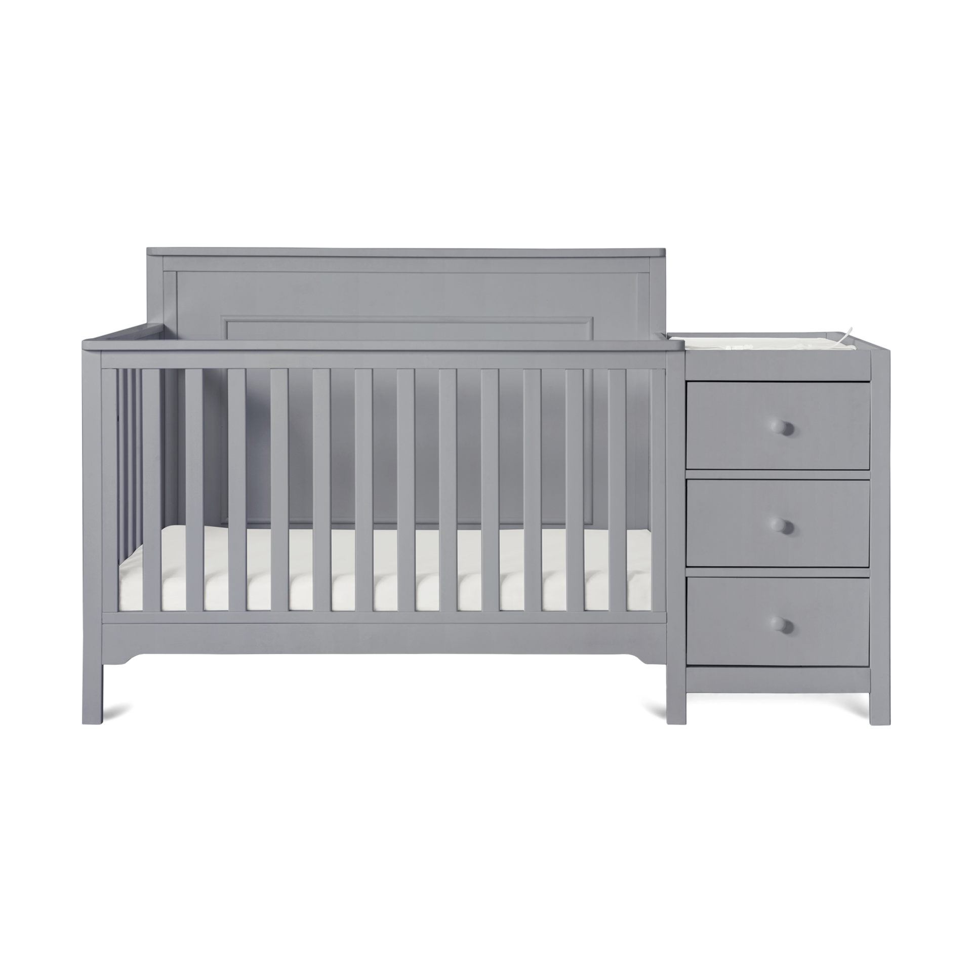 Carter's by daVinci Dakota 4in1 Crib and Changer Combo Grey