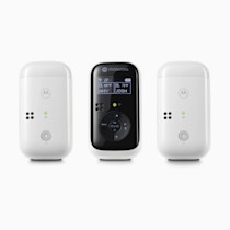 Motorola Nursery Audio Baby Monitor Dual Room HD, 1500ft Range, Night Light, 2-Way Audio, No WiFi Audio Only with Parent Unit & 2 Monitors, PIP15