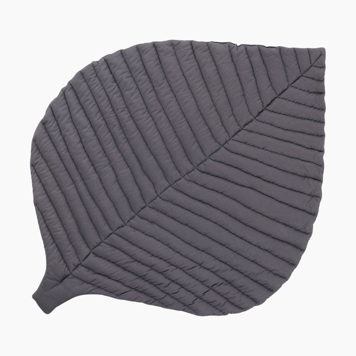 Toddlekind Organic Cotton Quilted Leaf Play Mat - Anchor.