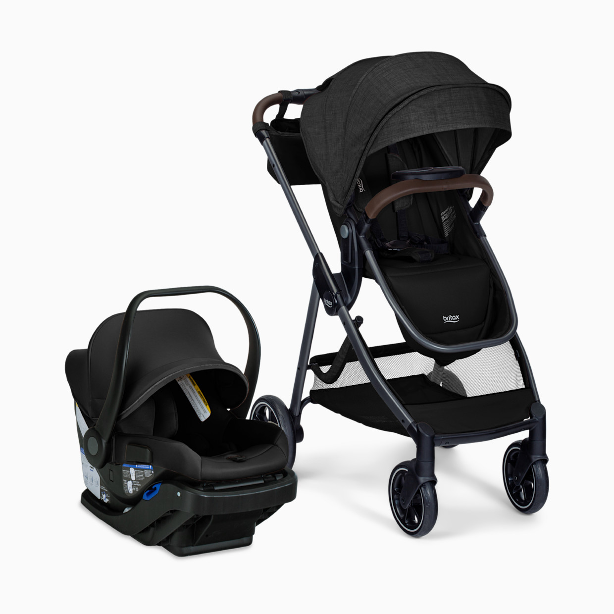 Britax Phases Travel System - Raven Black.