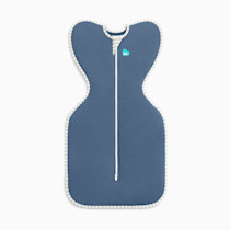 Love to Dream Swaddle UP, Baby Sleep Sack, Self-Soothing Swaddles for Newborns, Improves Sleep, Snug Fit Helps Calm Startle Reflex, New Born Essentials for Baby, 8-13lb, Denim