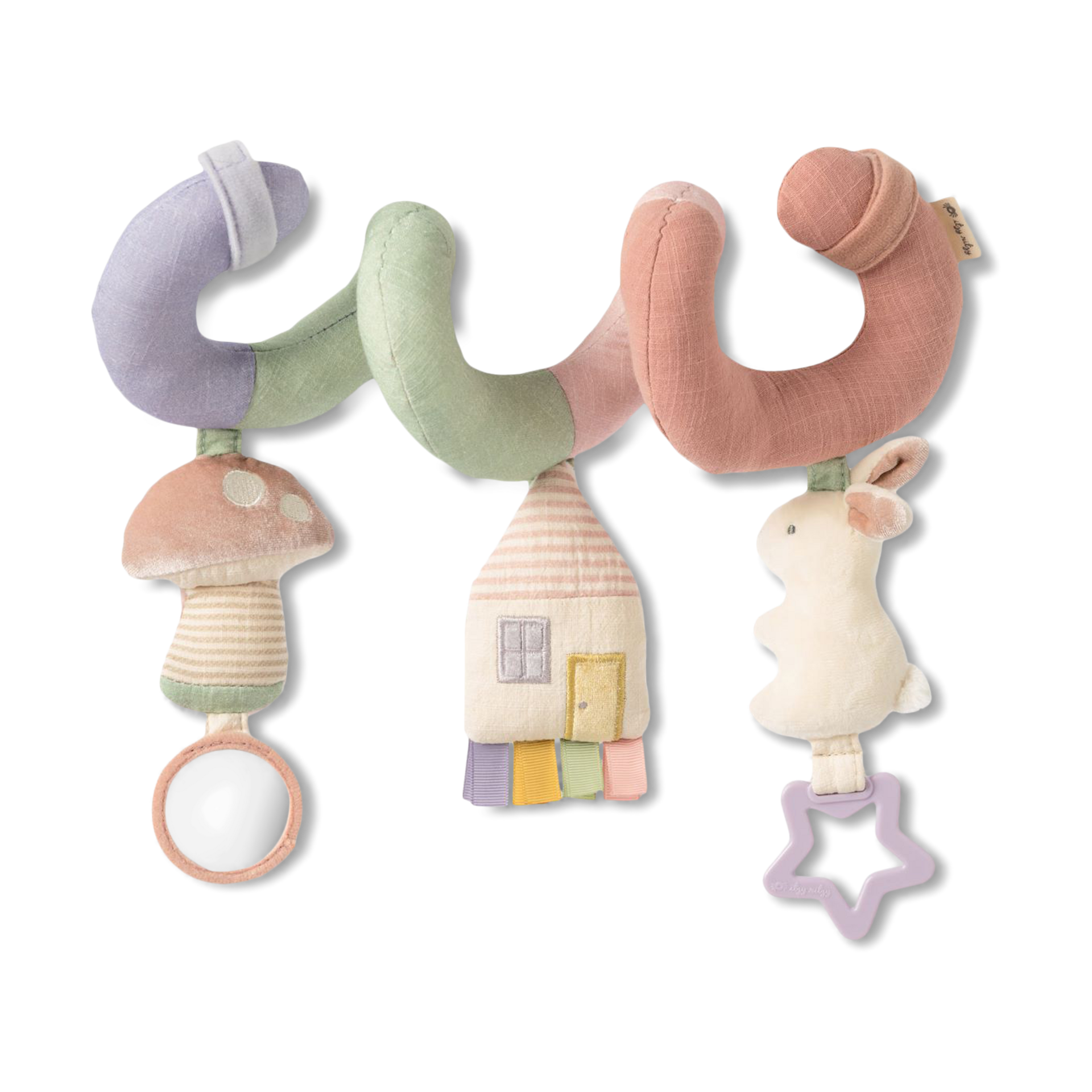 Itzy Ritzy Car Seat Activity Toy - Pastel.