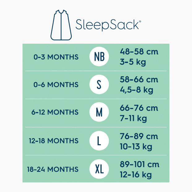 Halo SleepSack Wearable Blanket cotton - Jungle, Medium.