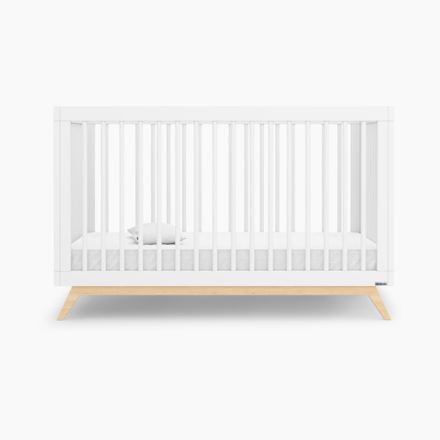 dadada Baby Soho 3-in-1 Convertible Crib - White/Natural.