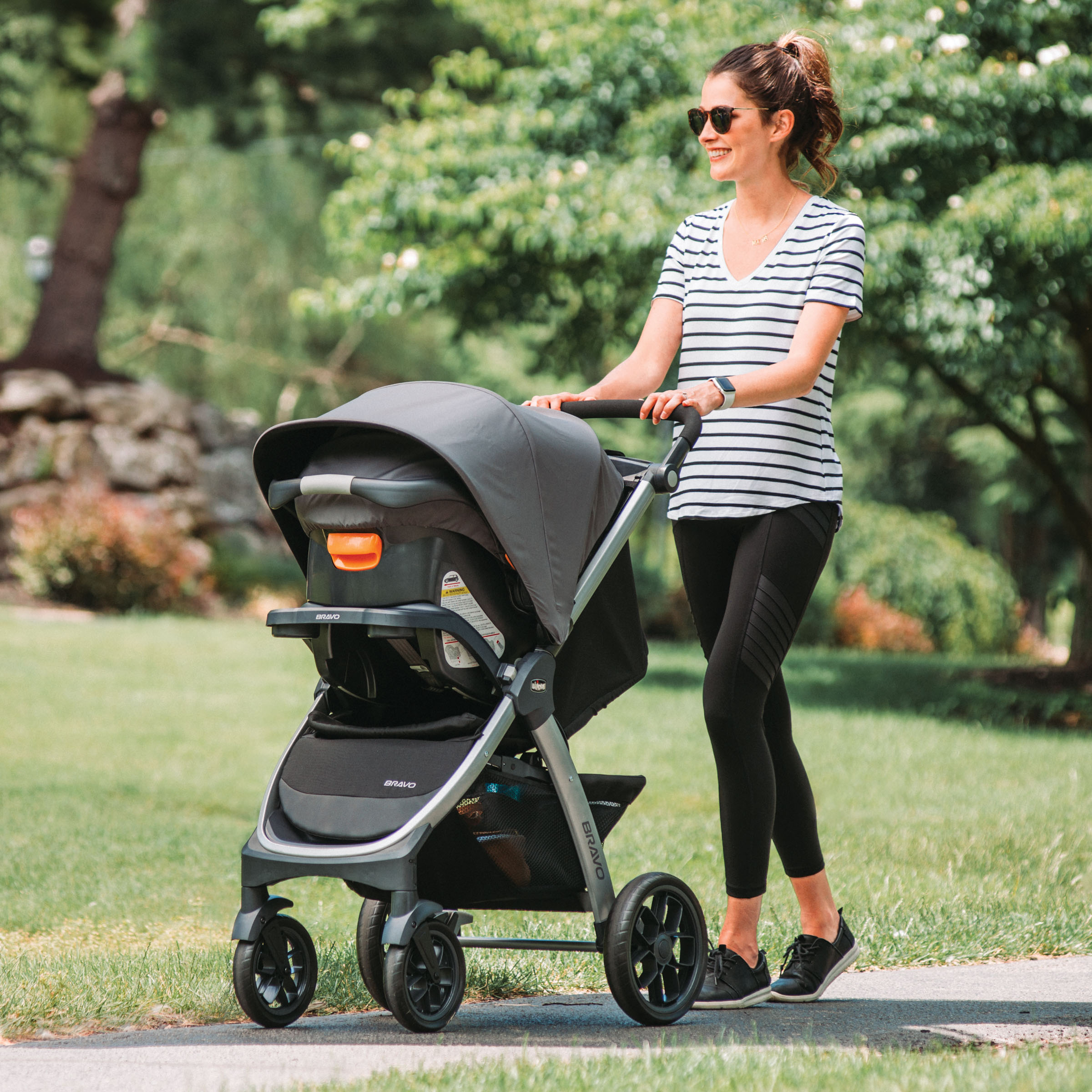 chicco bravo stroller weight