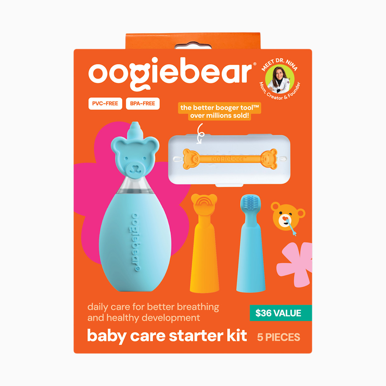 Oogiebear Baby Care Starter Kit - Multi, 5.