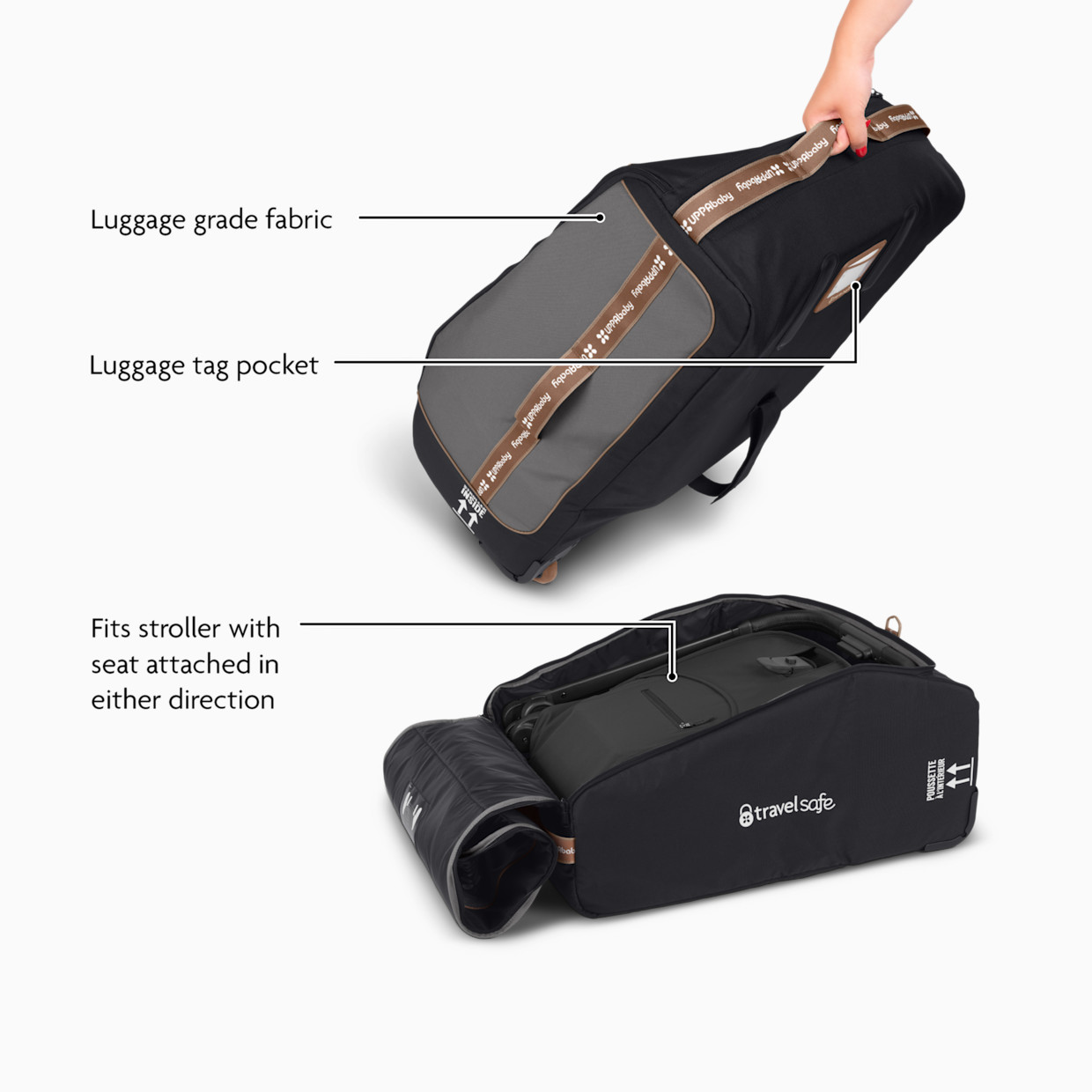 UPPAbaby Travel Bag for Kona Stroller.